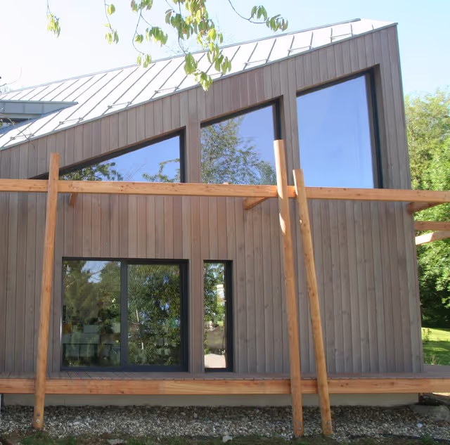 Fenêtre mixte bois-aluminium Berthaud sur mesure 2