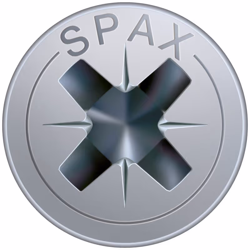 Vis universelle SPAX WIROX tête fraisée Ø 2.5–5 mm 3
