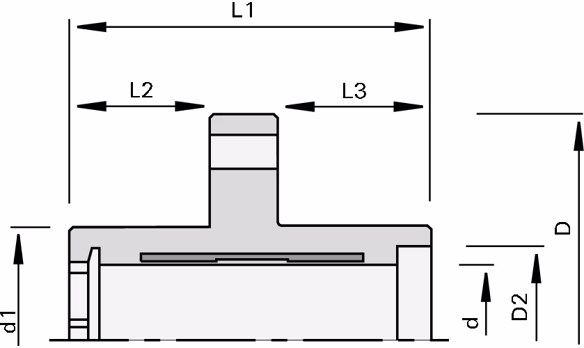 Hydro clamping sleeves LEUCO, Flanges and sleeves 2