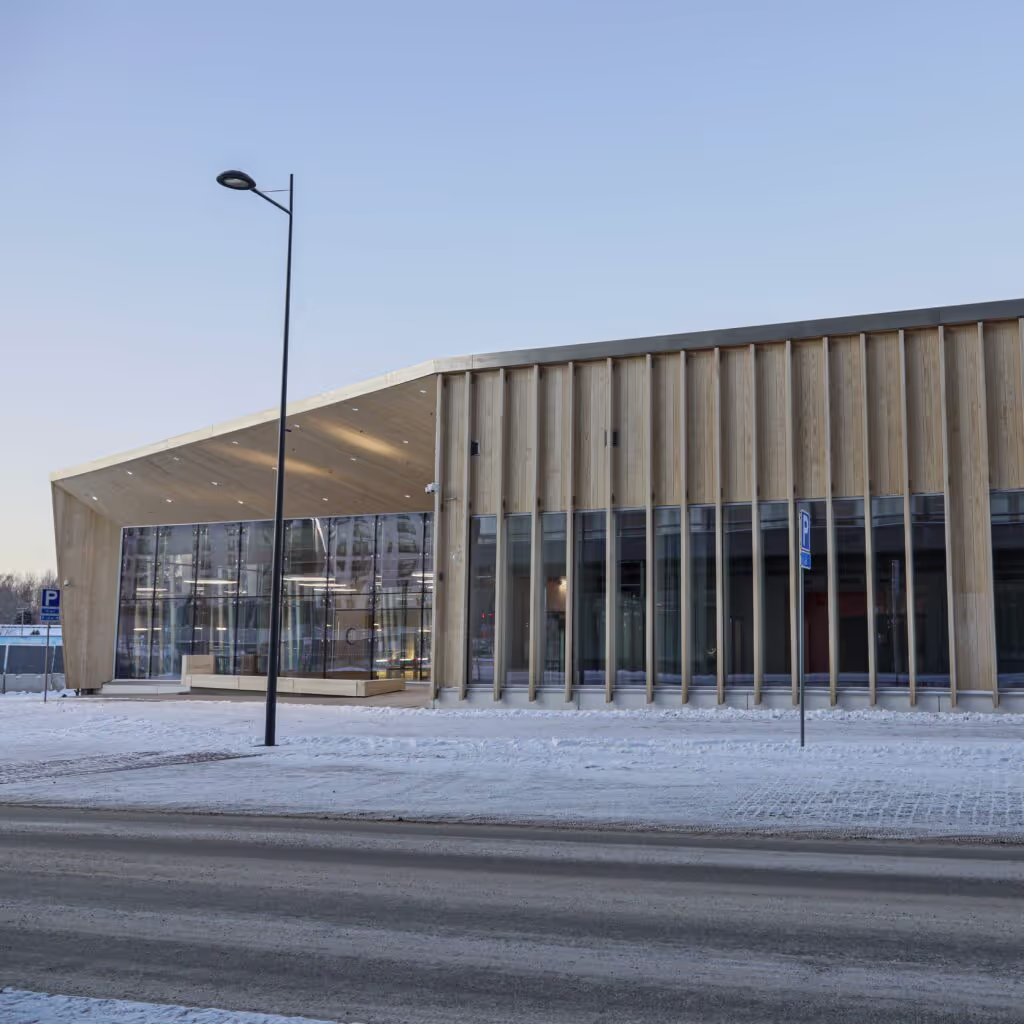 An Accoya leisure centre with pool at Matinkylä