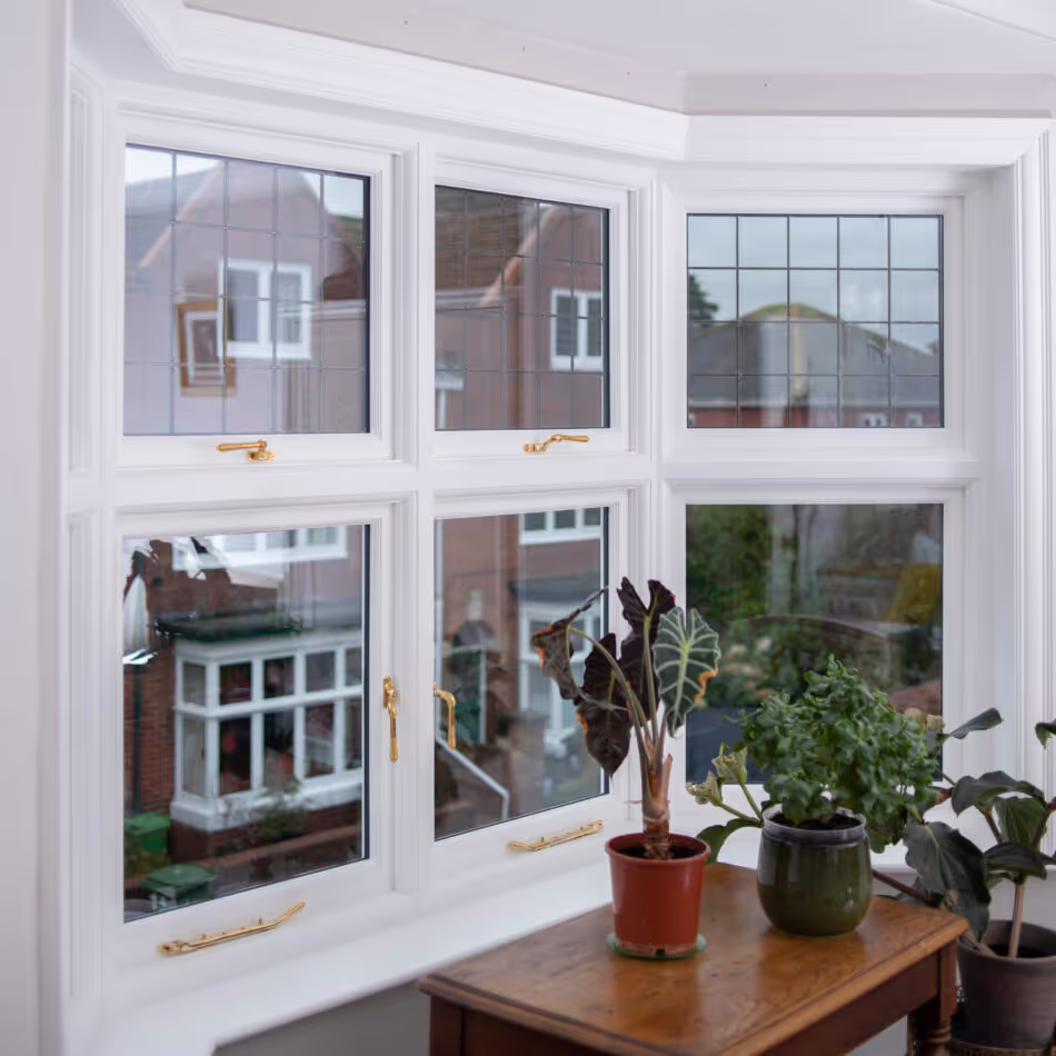 Accoya sash windows for an Edwardian house
