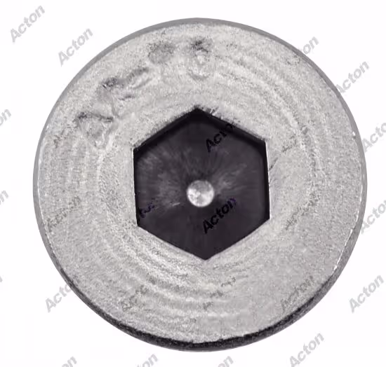 DIN 7984 machine screw, reduced cylindrical head hex socket, A2 stainless steel 3