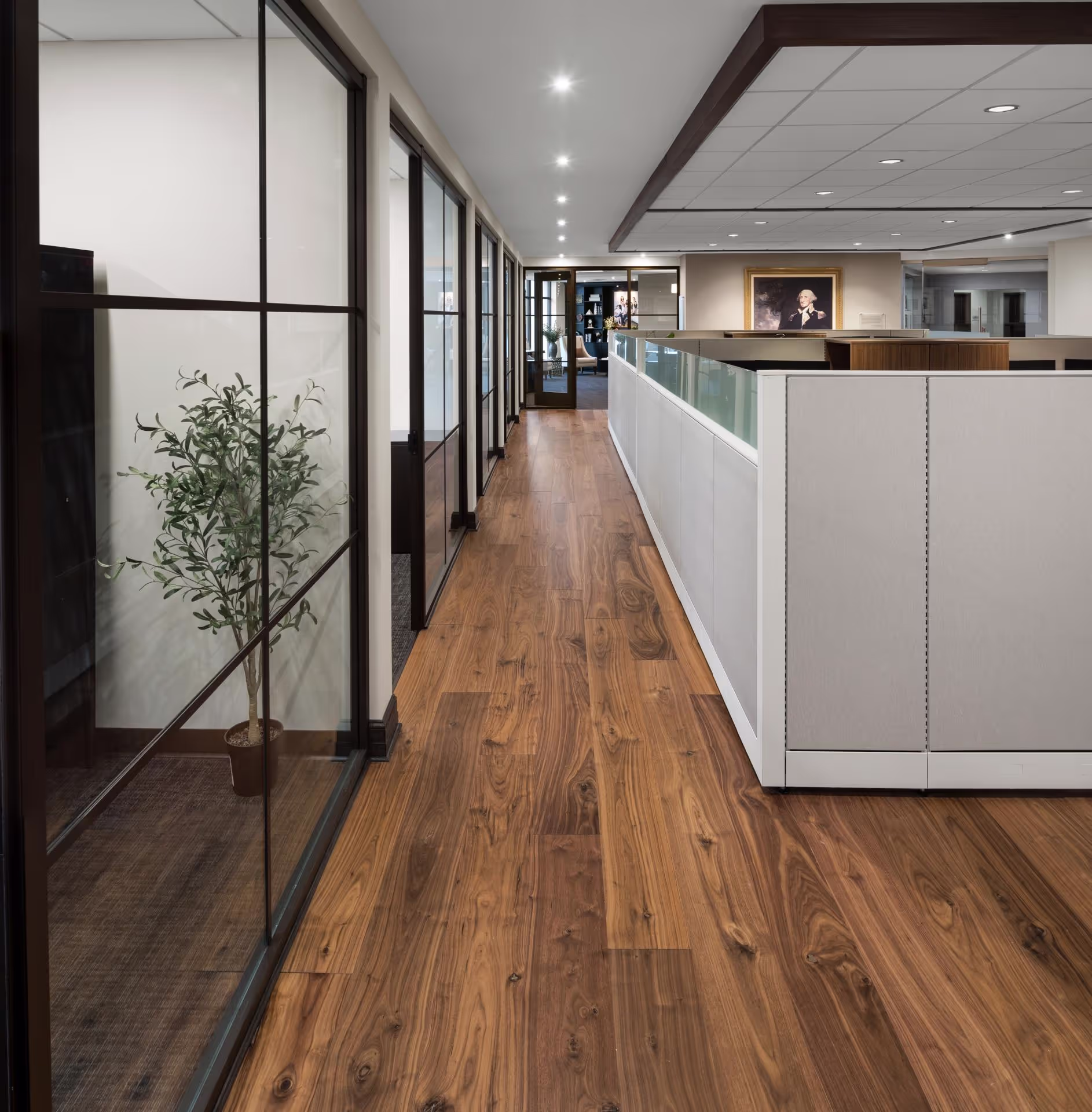 Office renovation in the United States