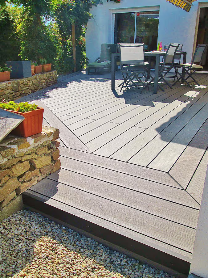 Terrasse Optima Plus Basalte 108