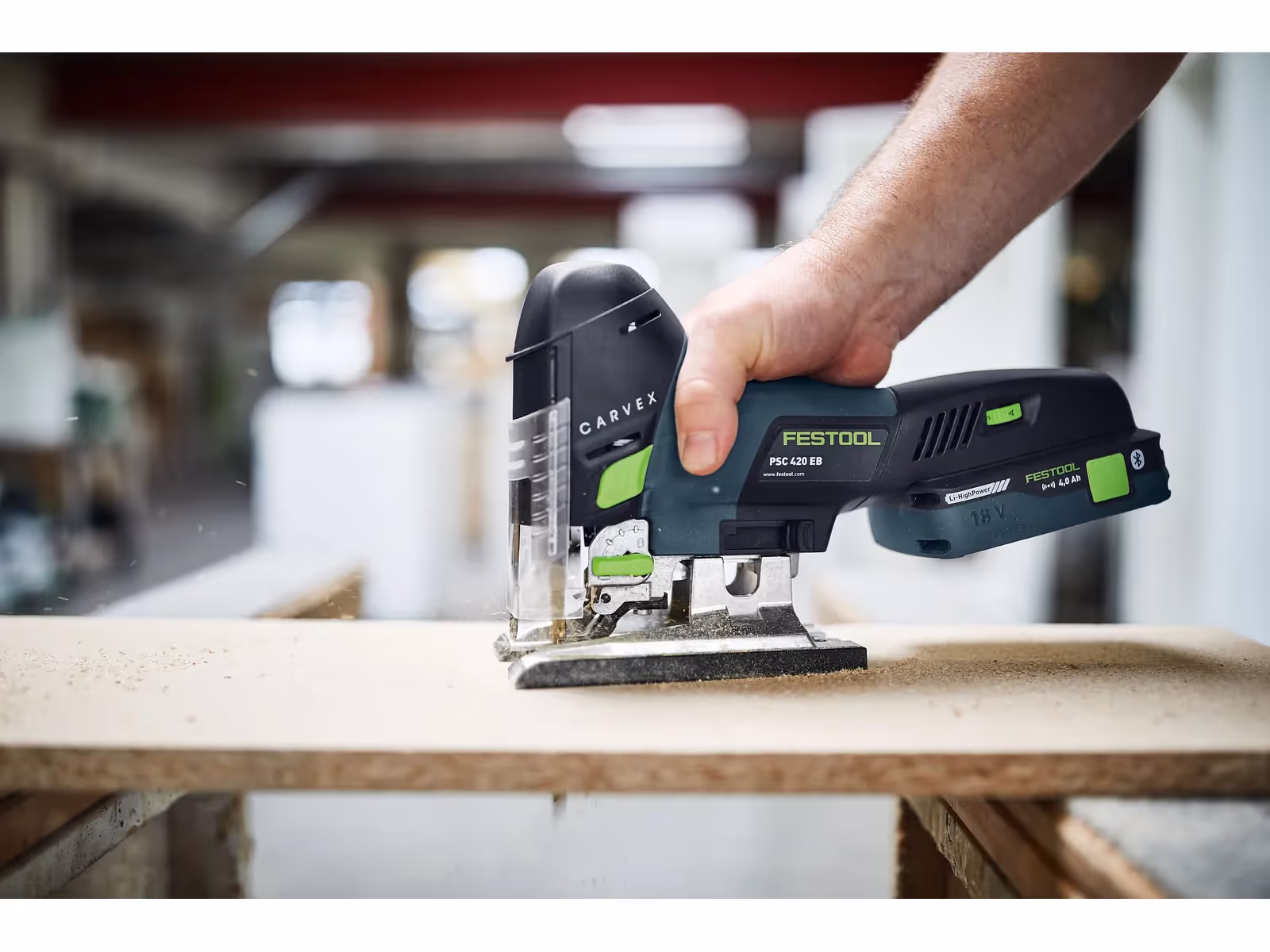 Scie sauteuse sans fil Festool PSC 420 EB 4