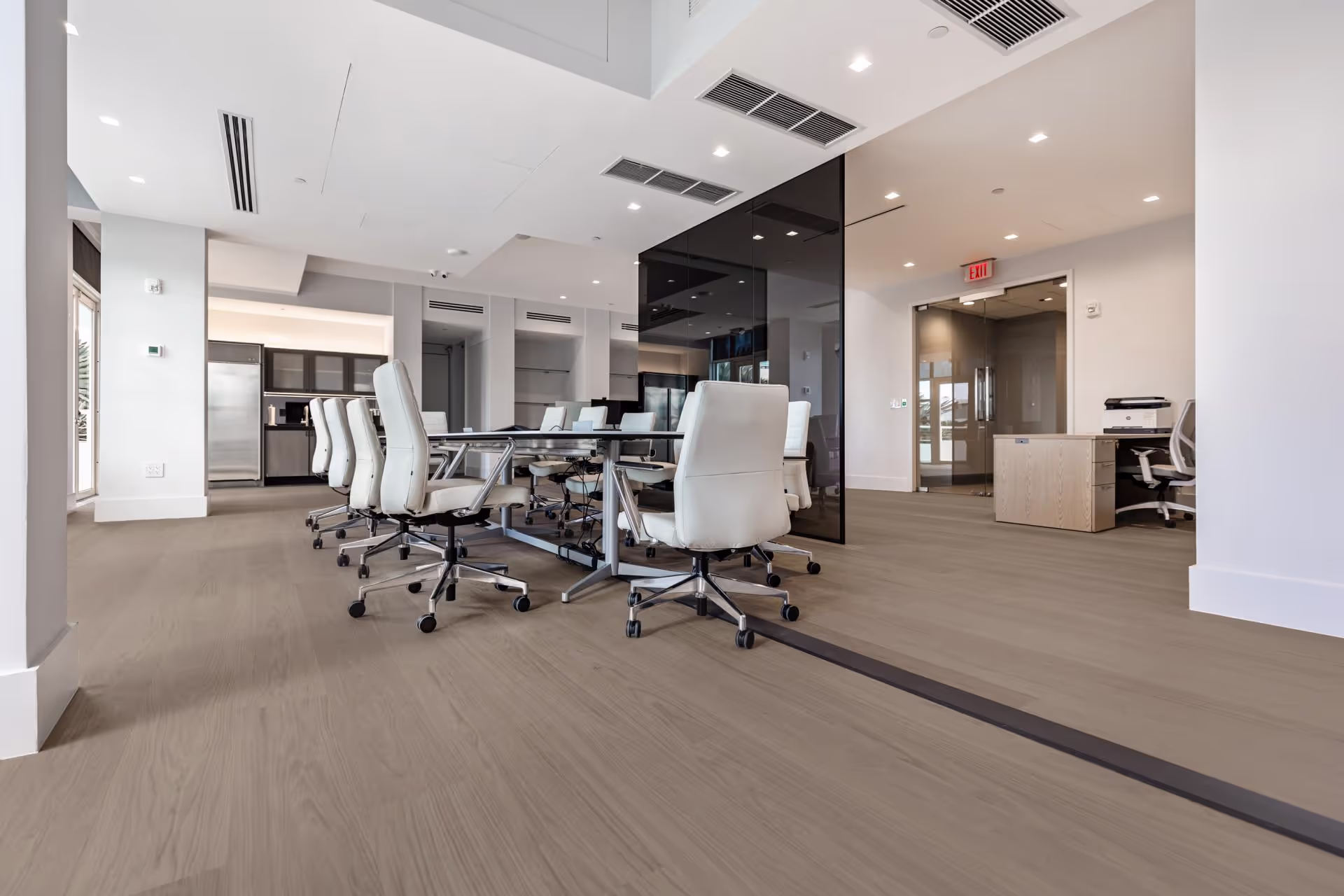 Timeless durability in a Miami office
