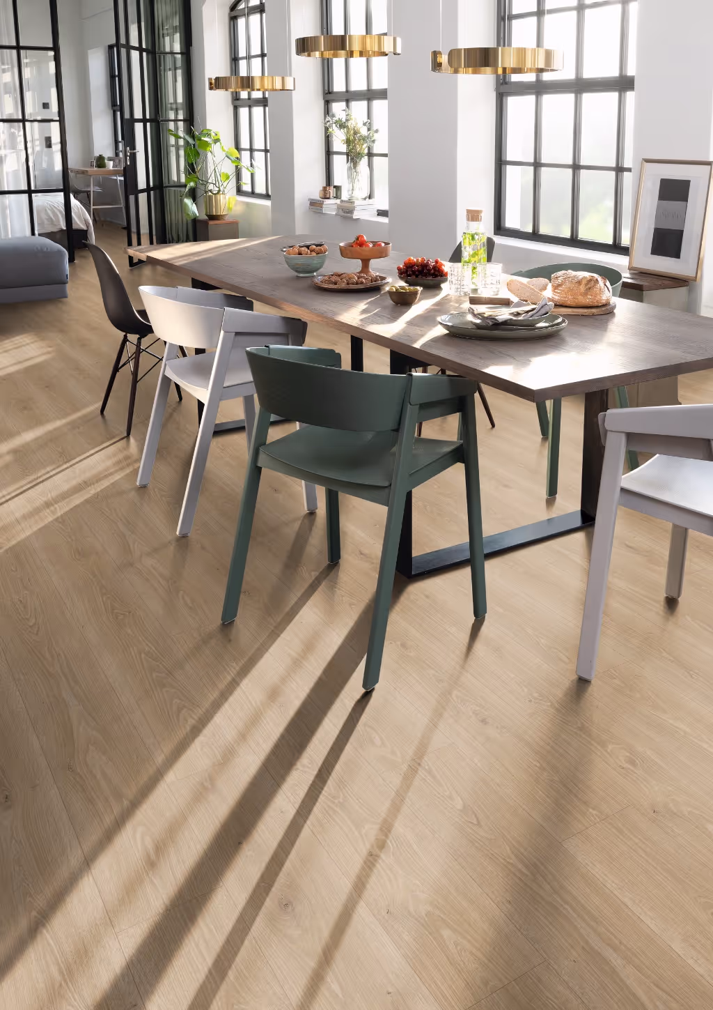 Lame de sol stratifié hydrofuge+ EGGER Natural Treviso Oak 2