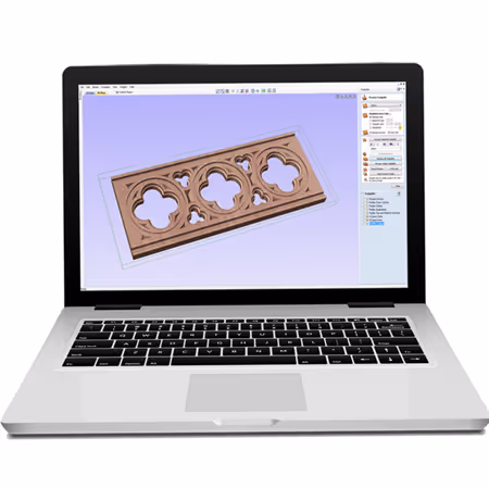 Logiciel CFAO Vectric VCarve Pro