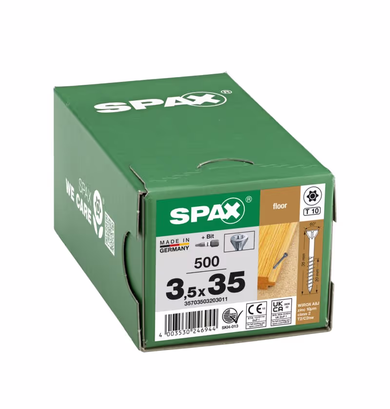 Vis pour plancher SPAX WIROX 5