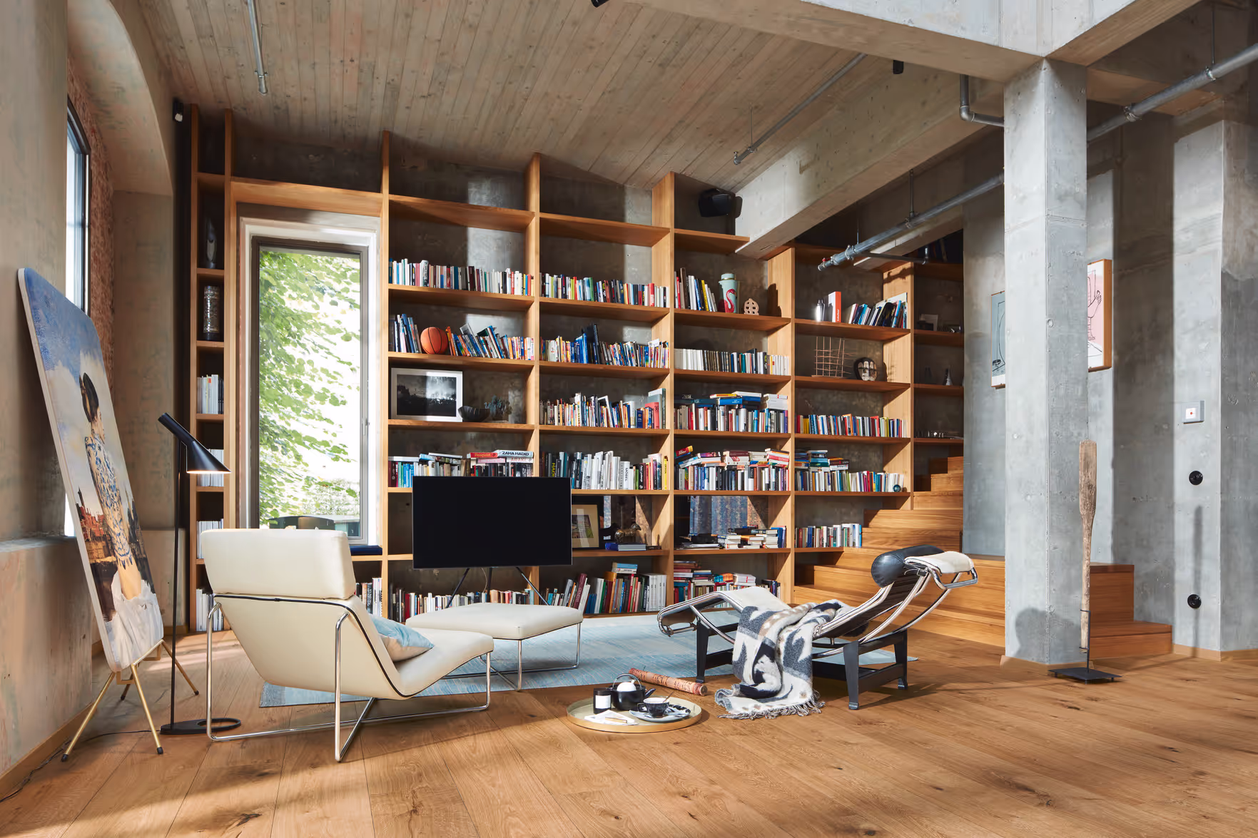 Lame de parquet contrecollé MEISTER Lindura HD 400 chêne Authentic oak verni 3