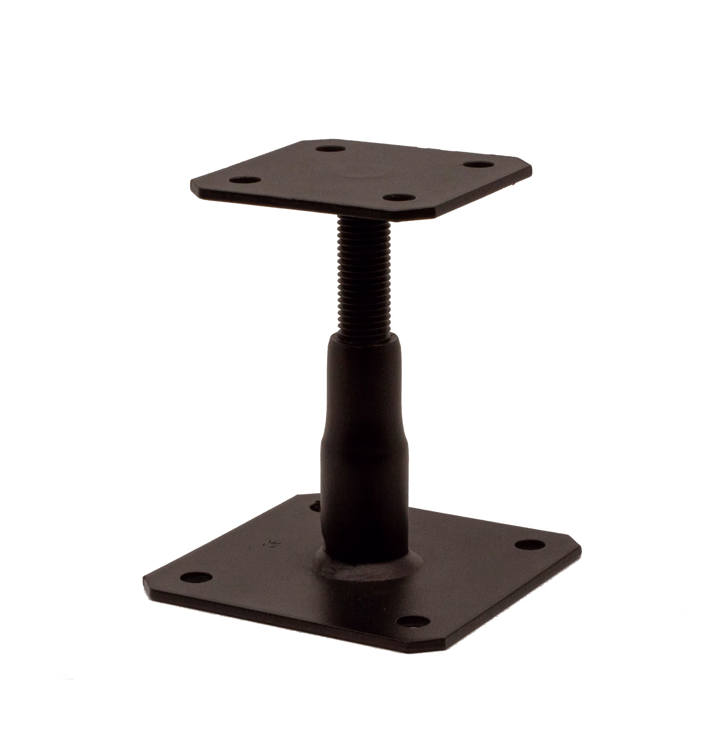 APB100/150PB Pied de poteau réglable - Finition noire 3