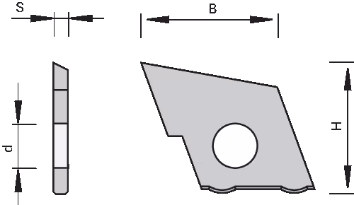 HW multi-profile indexable insert LEUCO, Homag (Brandt) 4