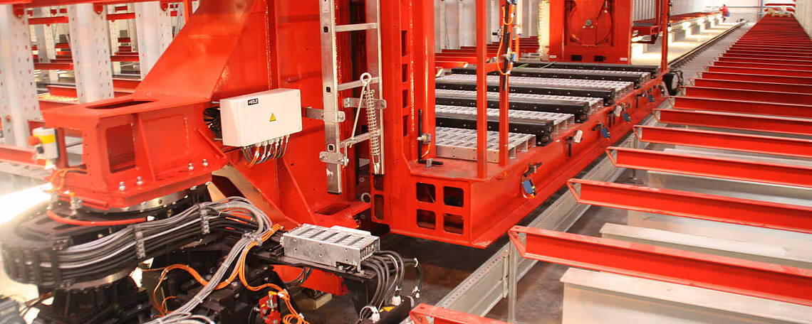 OHRA automated stacker crane and warehouse management software 4