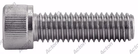 UNC machine screw, cylindrical head hex socket, A2 stainless steel Acton 2