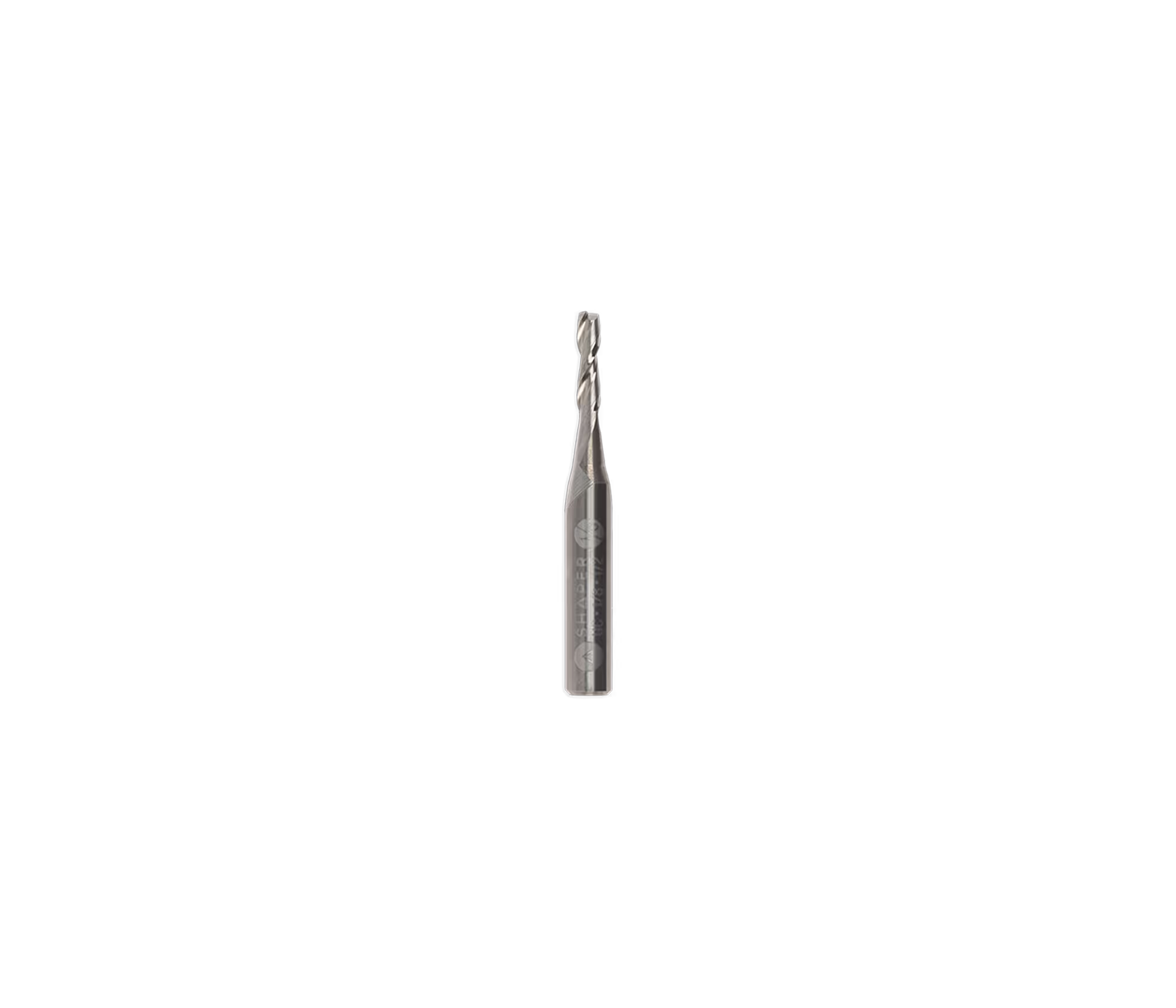 Fraise hélicoïdale 1/8 po X 1/2 po Shaper 2