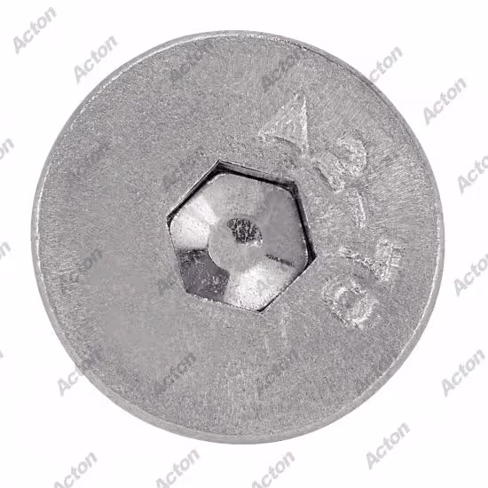 Countersunk head hex socket screw ISO 10642, A2 stainless steel Acton 3