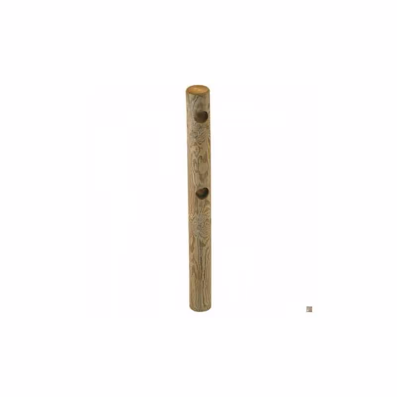 Pine Timber Post ø 140 mm bored to ø 80 mm for Fencing 5