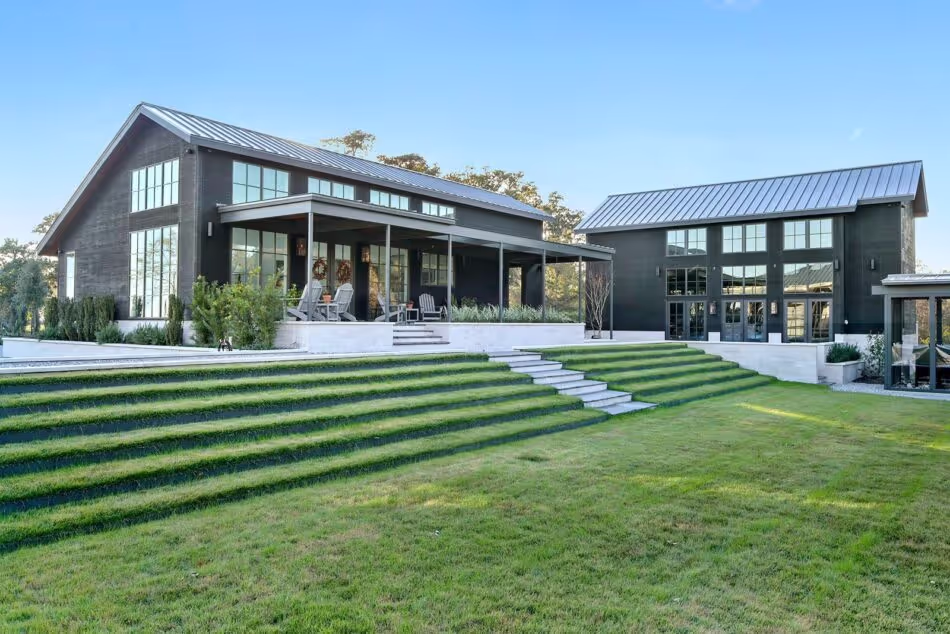 Bay St. Louis residence, Accoya facade in Mississippi