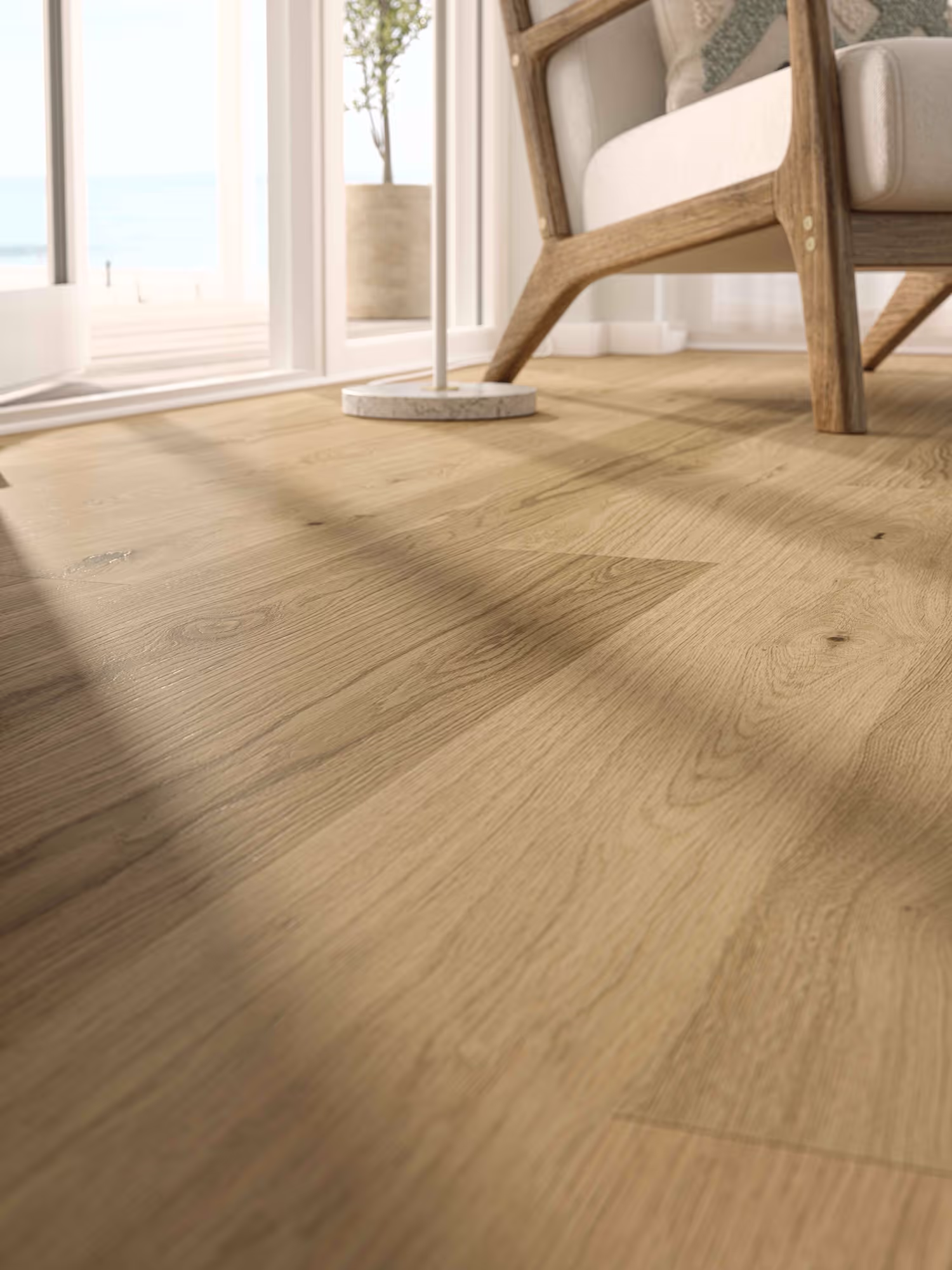 Lame de parquet hybride Bjelin Woodura Gryt chêne Natural 3
