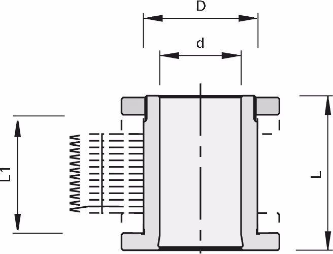 Sleeves for mini finger joint cutters LEUCO 2