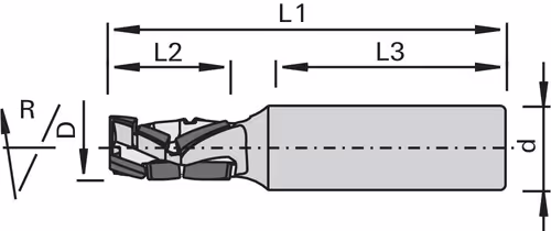 High-performance shank cutters CM DP Nesting LEUCO, Z=3+3 4