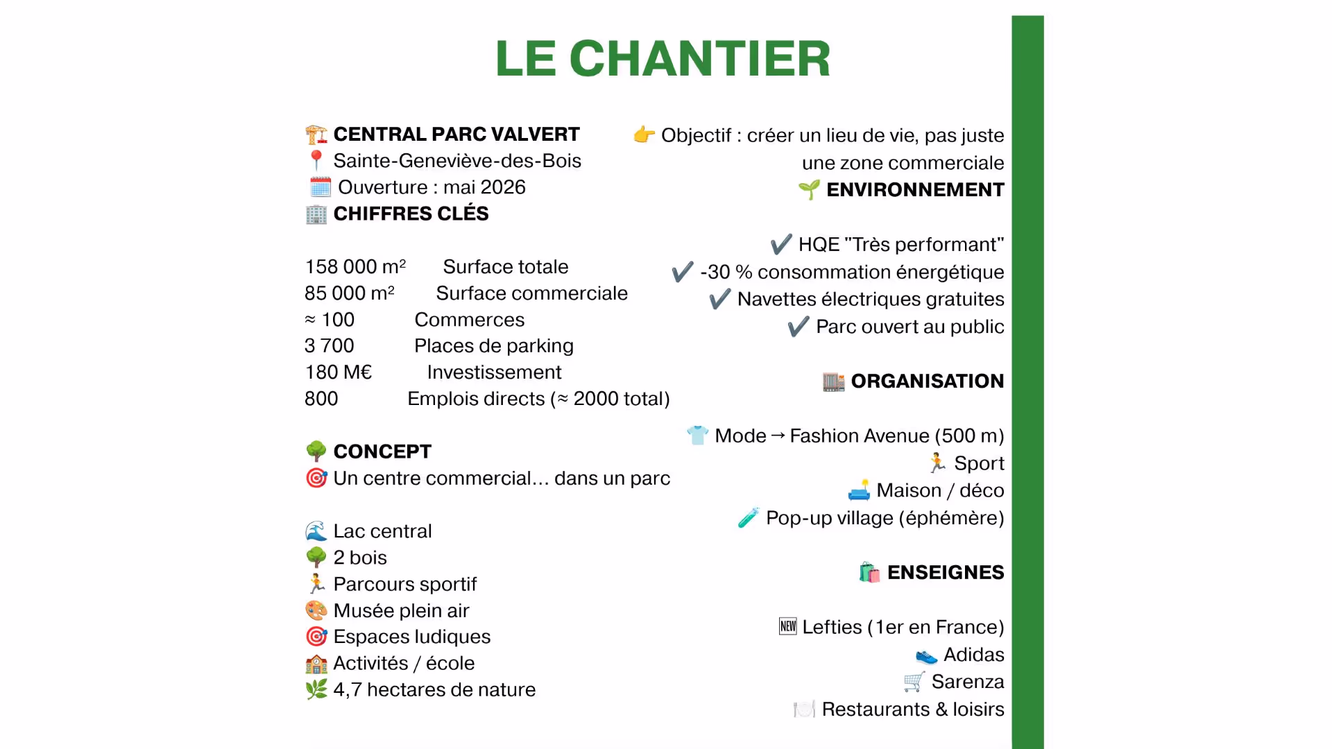 1200m² de Pergolas pour Central Parc VALVERT