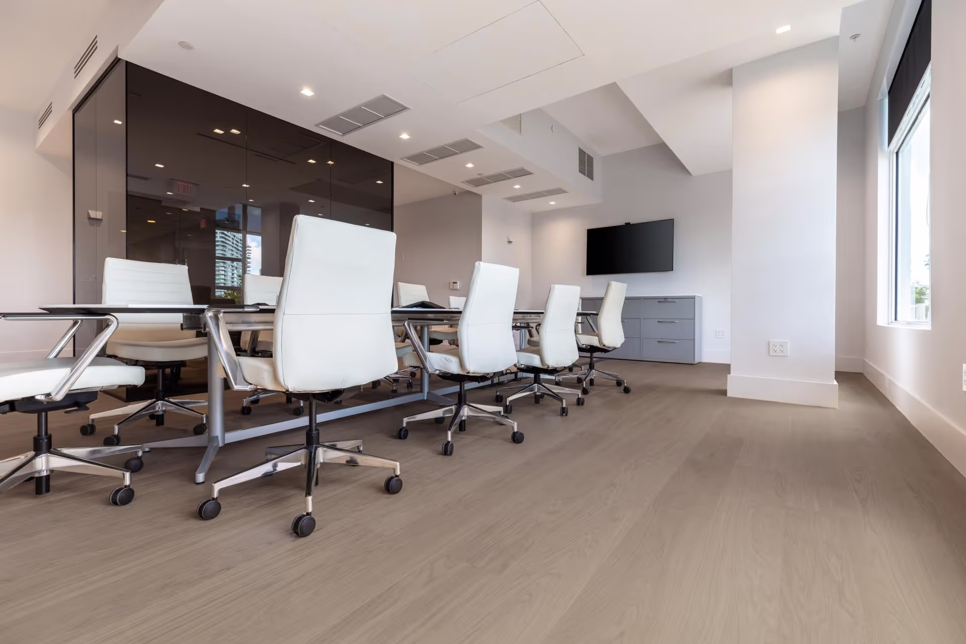 Timeless durability in a Miami office