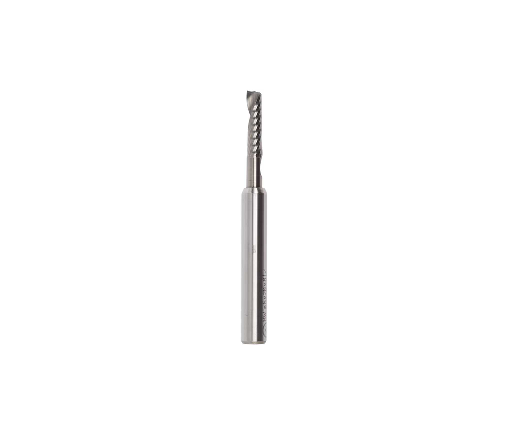 Fraise hélicoïdale positive à une dent 5 mm X 20 mm Shaper 2