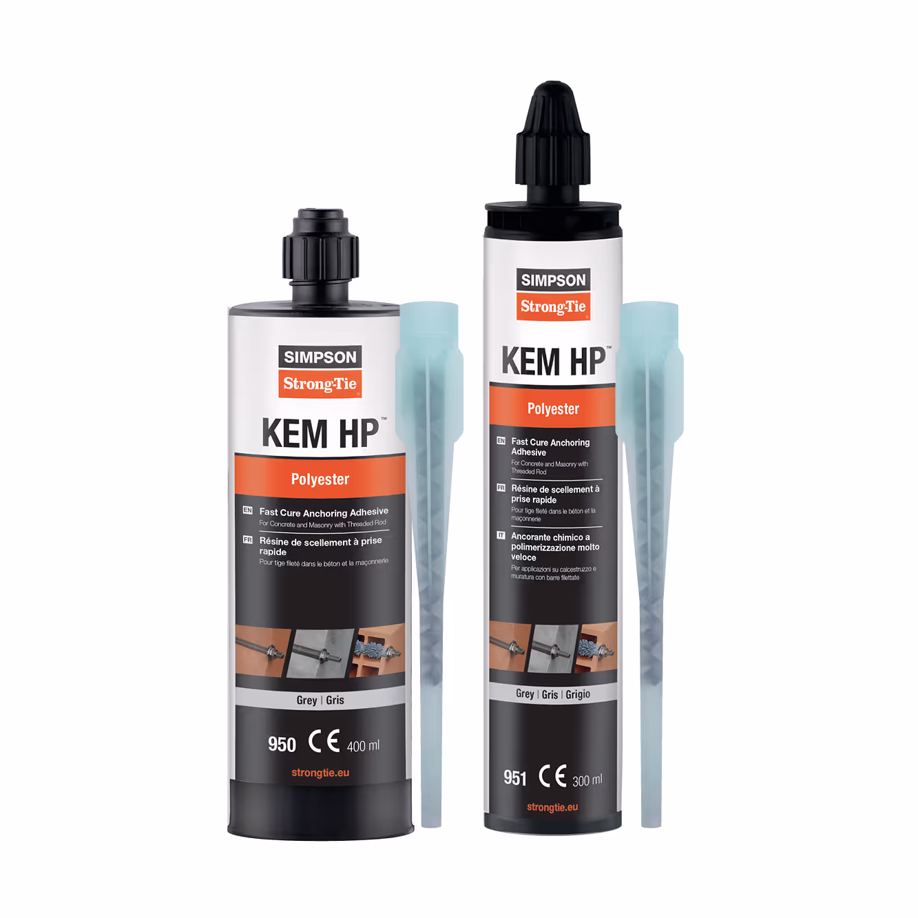 KEM HP Résine polyester à prise rapide 2