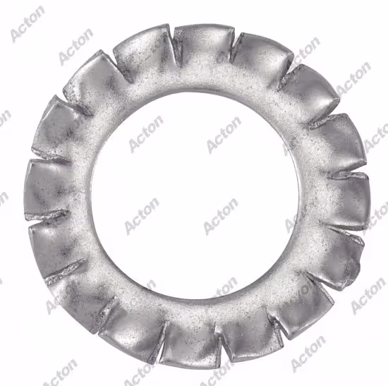 “Fan” washer DIN 6798 A, A2 stainless steel Acton 2