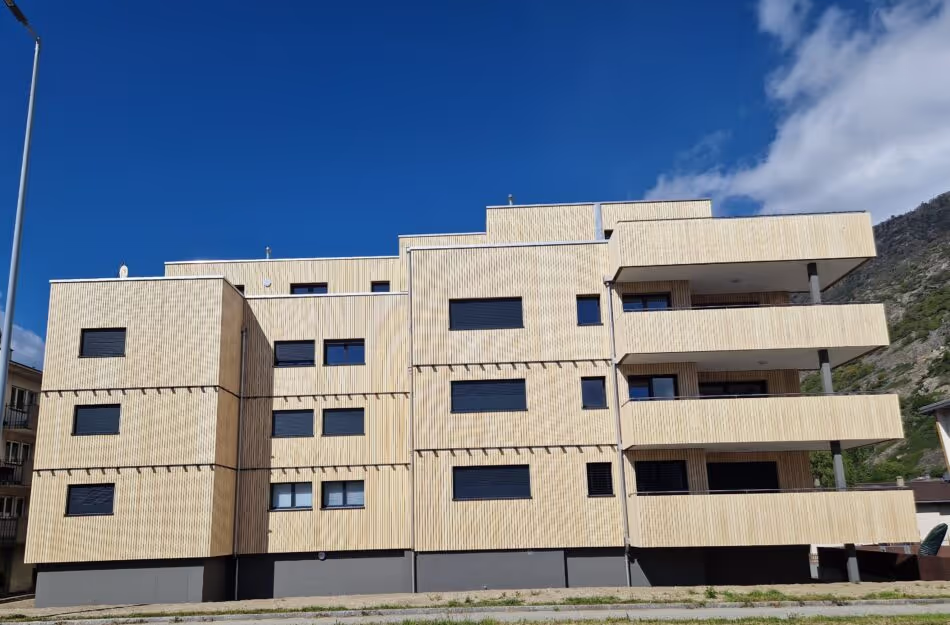 Innovative Accoya cladding on a residential building
