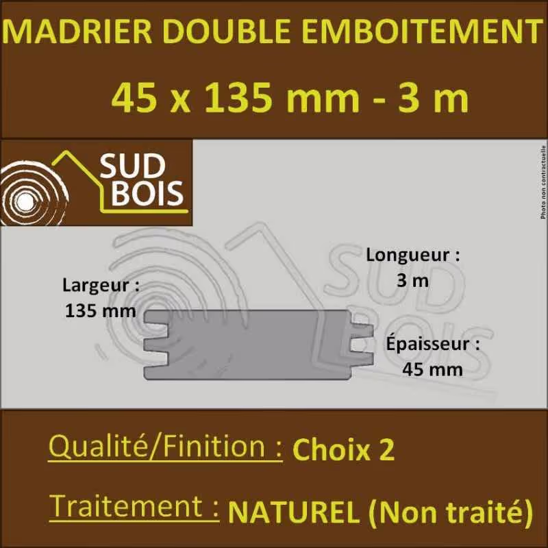 Double Tongue-and-Groove Chalet Plank 45x135 Douglas Fir 3