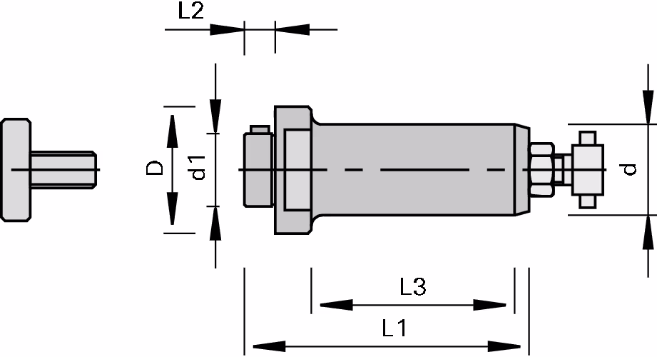 Cylindrical shank adapters LEUCO, bore-type tools 2
