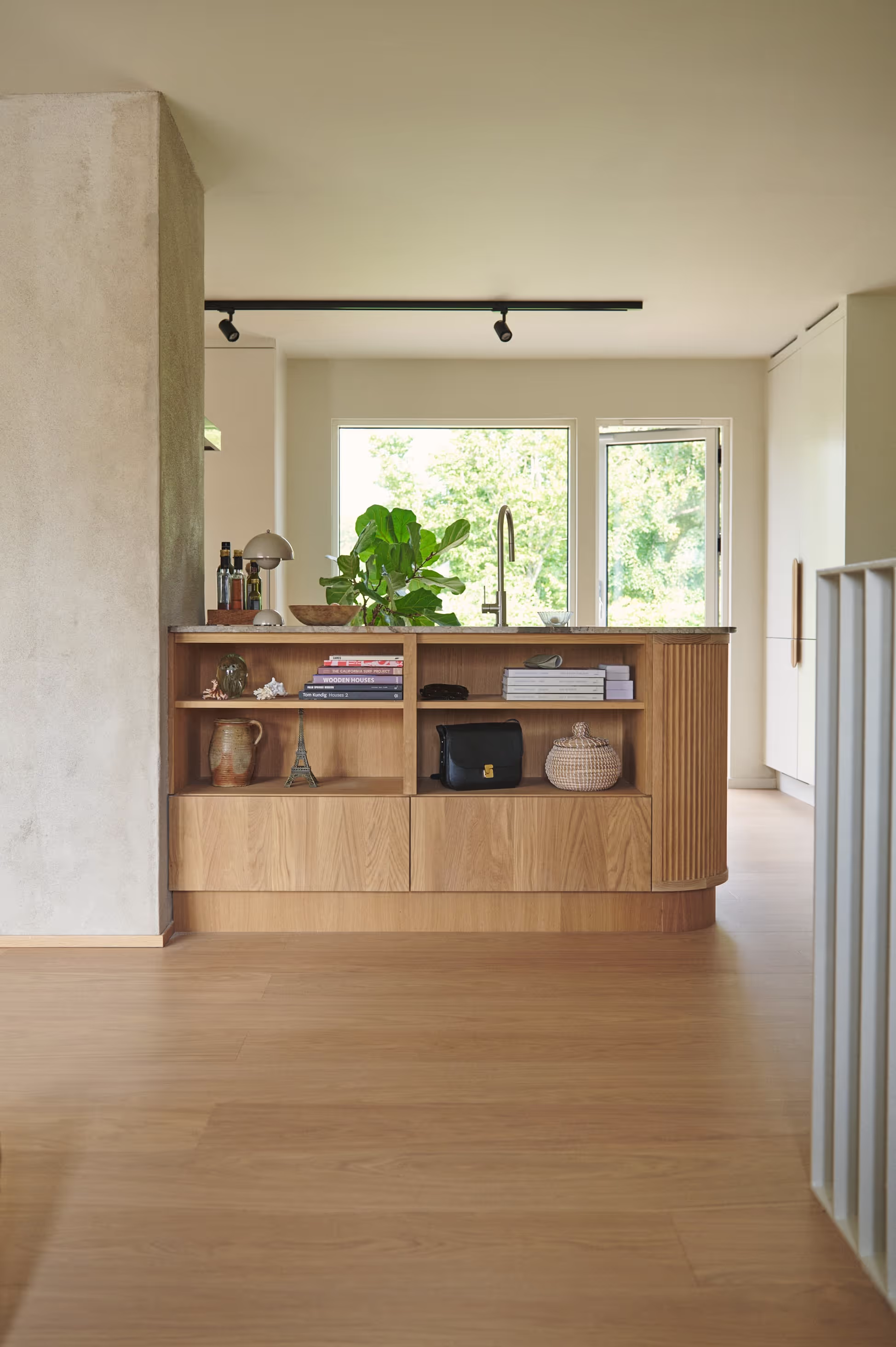 Architect Jonas Risborn and the choice of floor for his home