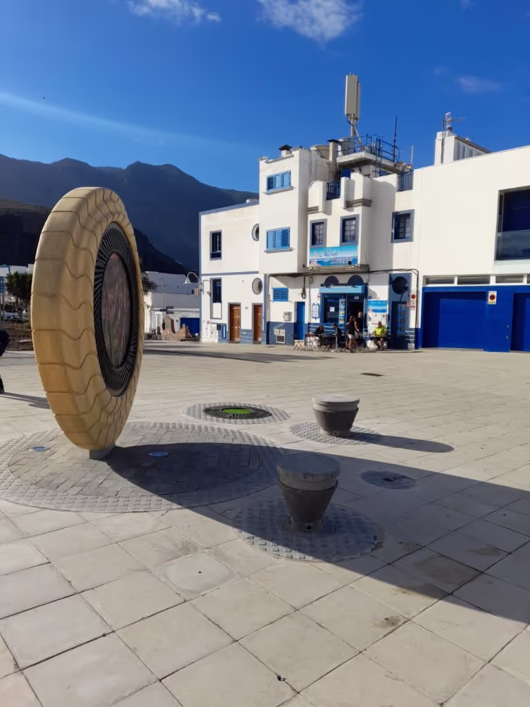 Accoya totems in the Canary Islands