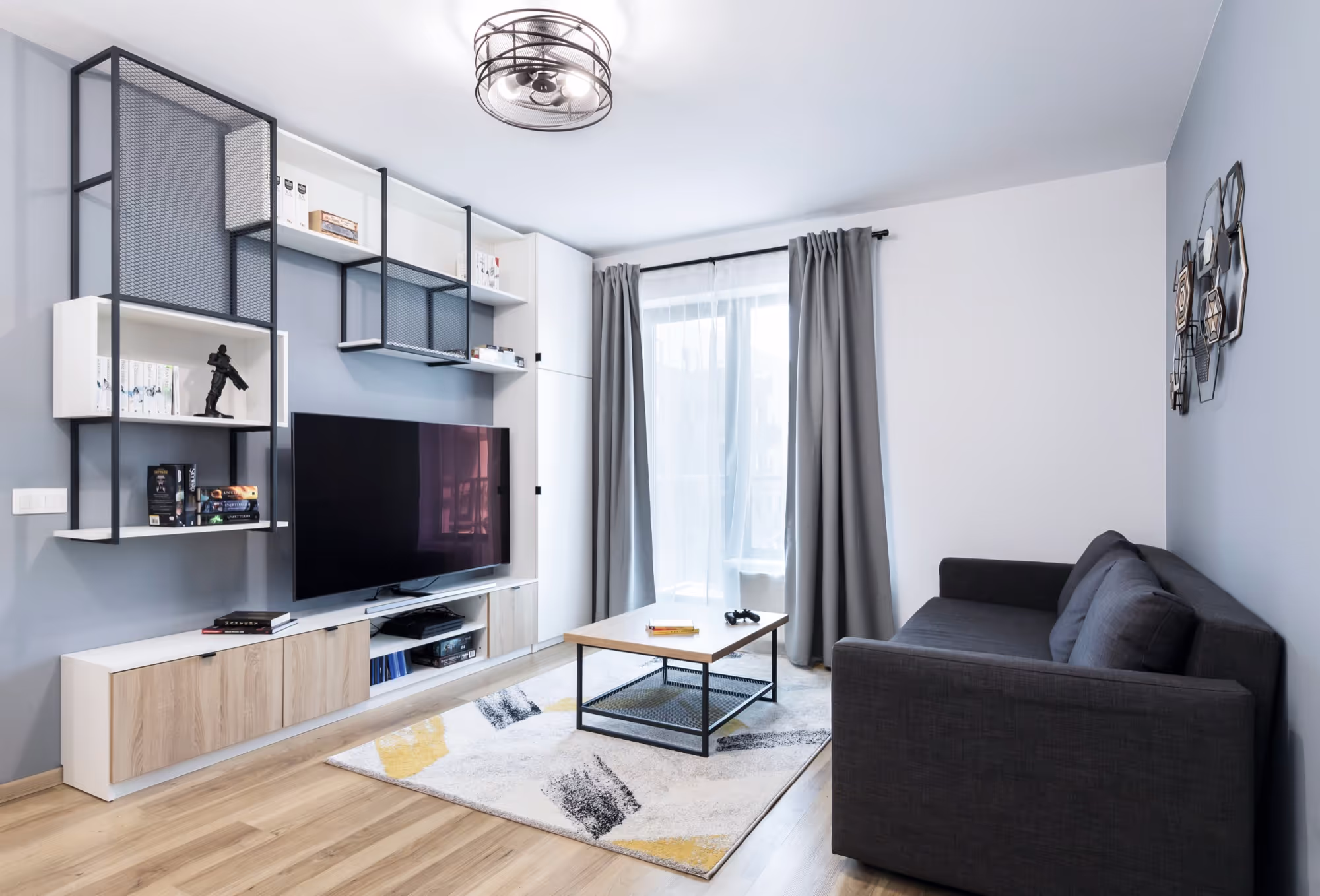 Carbon Grey apartment