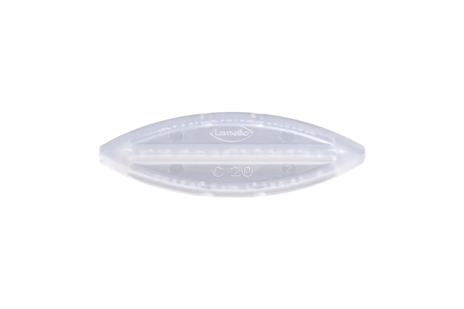 Lamelle transparente Lamello C20/C10