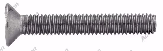 Countersunk head hex socket tamper-proof screw with centre pin, A2 stainless steel 2