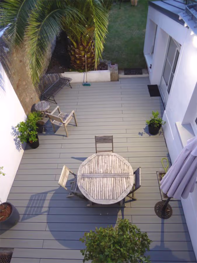 Terrasse Optima Eko Basalte 35