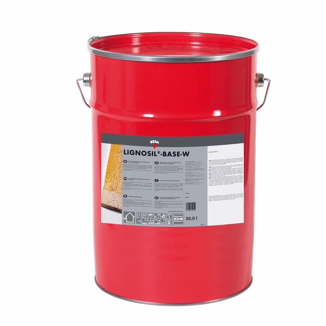KEIM Lignosil-Base-W – Impression pour bardage bois extérieur en phase aqueuse