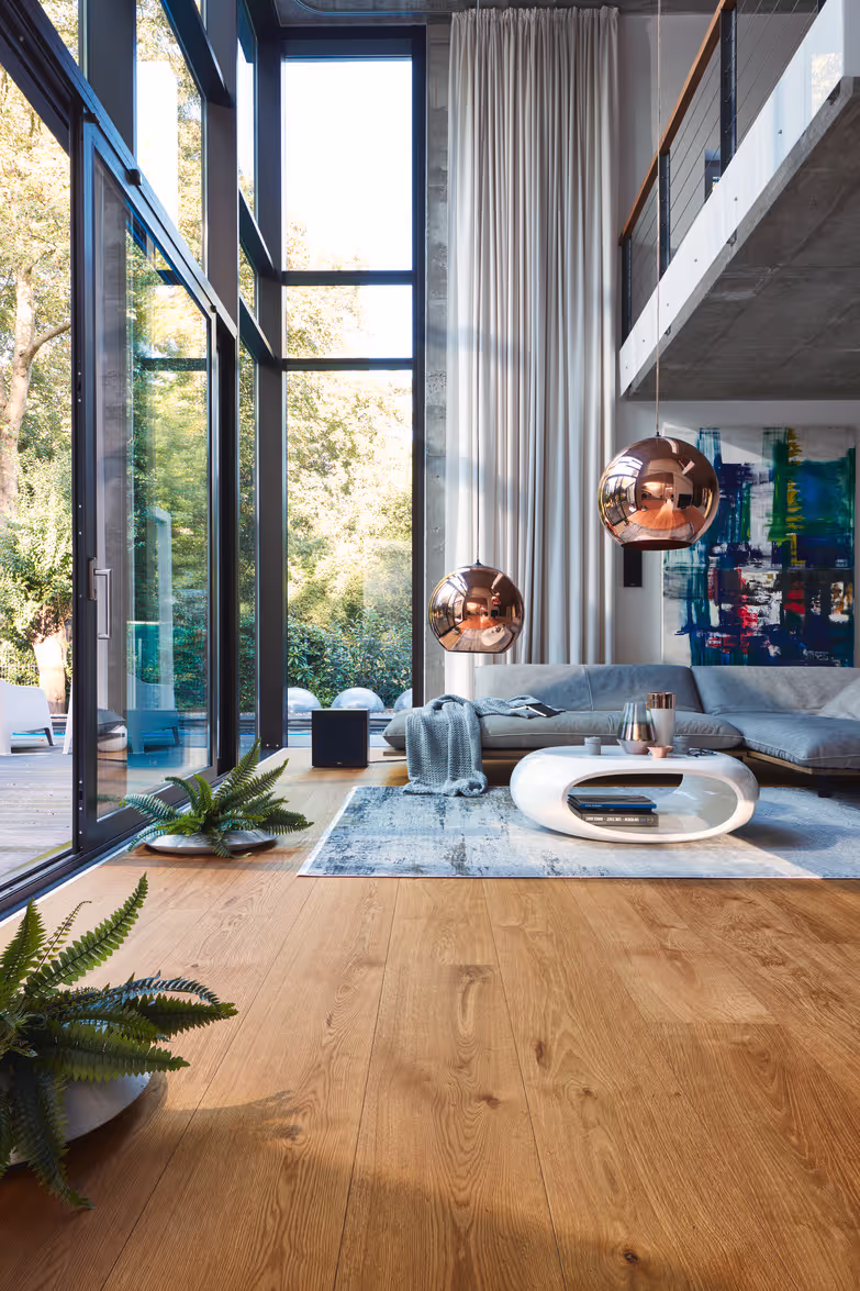 Lame de parquet contrecollé MEISTER Lindura HD 400 chêne Oak lively huilé 2