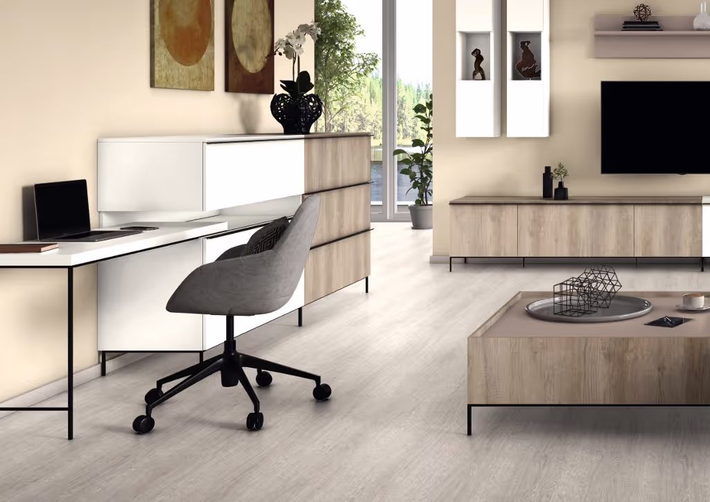 Panneau décoratif Egger Chêne Nebraska gris 4