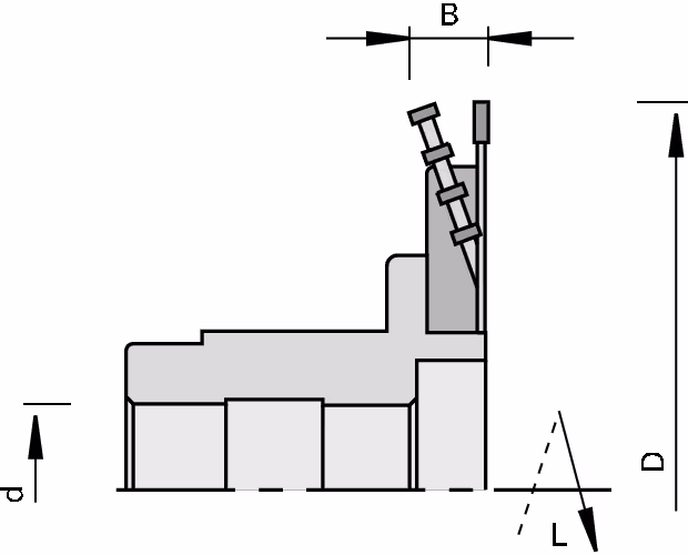 HW Folding segmented hoggers, sleeve-mounted LEUCO 2