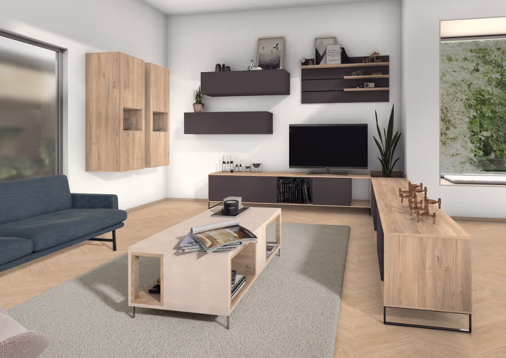 Decorative panel Egger Rovato Oak light natural 3