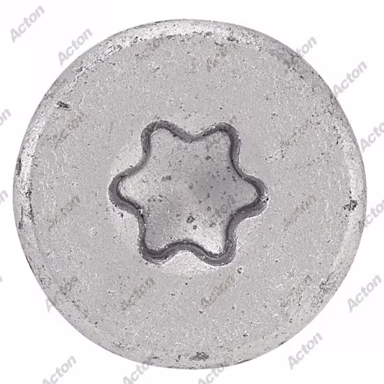 Self-drilling screws with with wings, serrated countersunk head six-lobe, Point 3