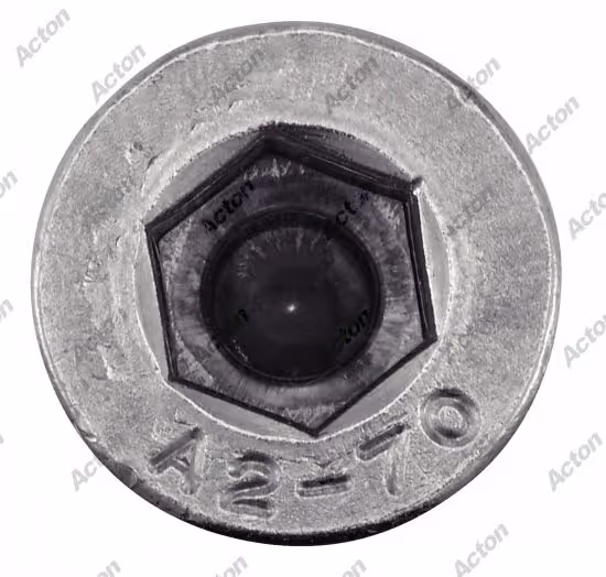 DIN 6912 machine screw, reduced cylindrical head hex socket with 3