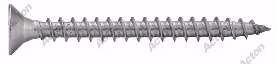 Screw for chipboard, countersunk head pozidriv, A4 stainless steel Acton 2