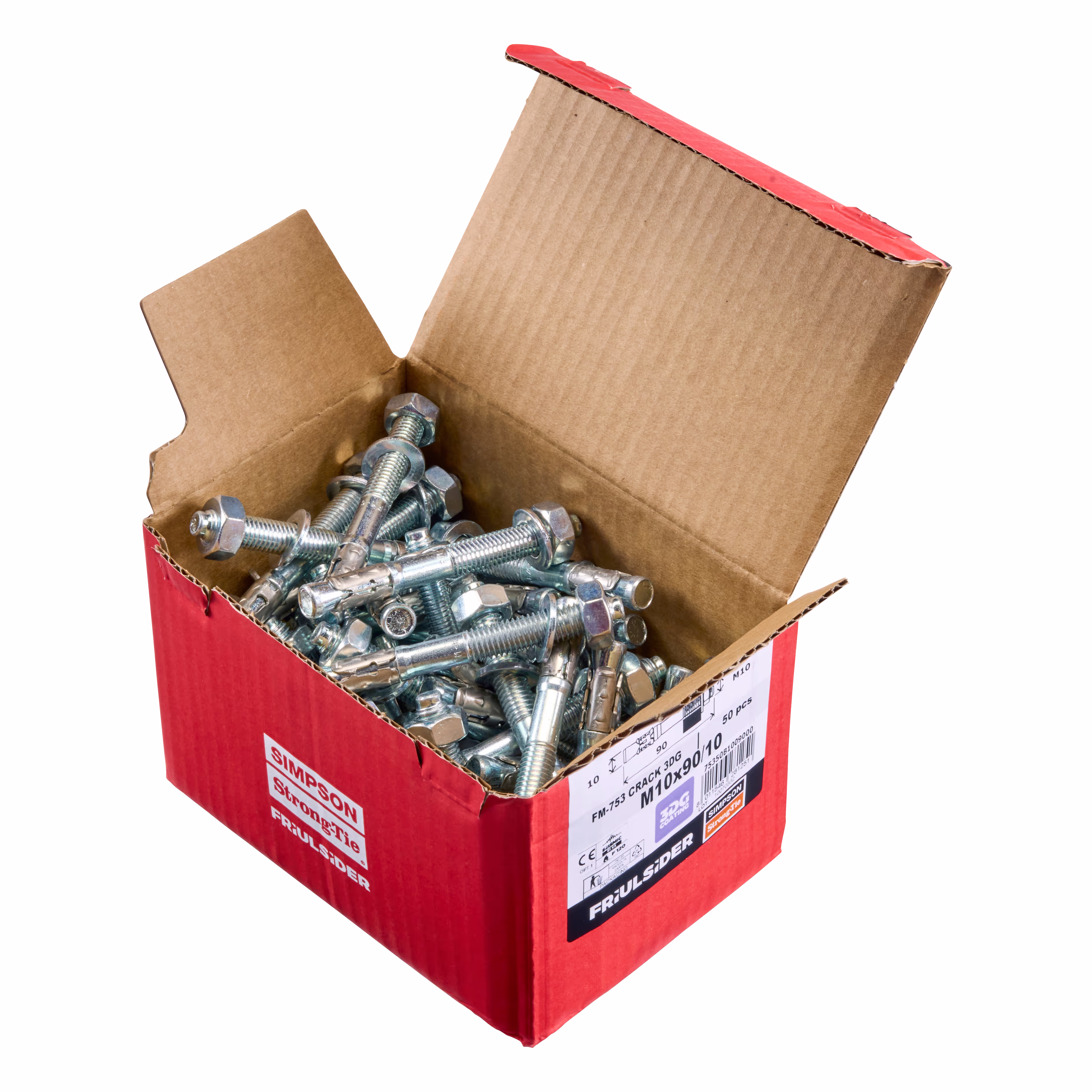 FM-753 CRACK 3DG Seismic anchor bolt 2