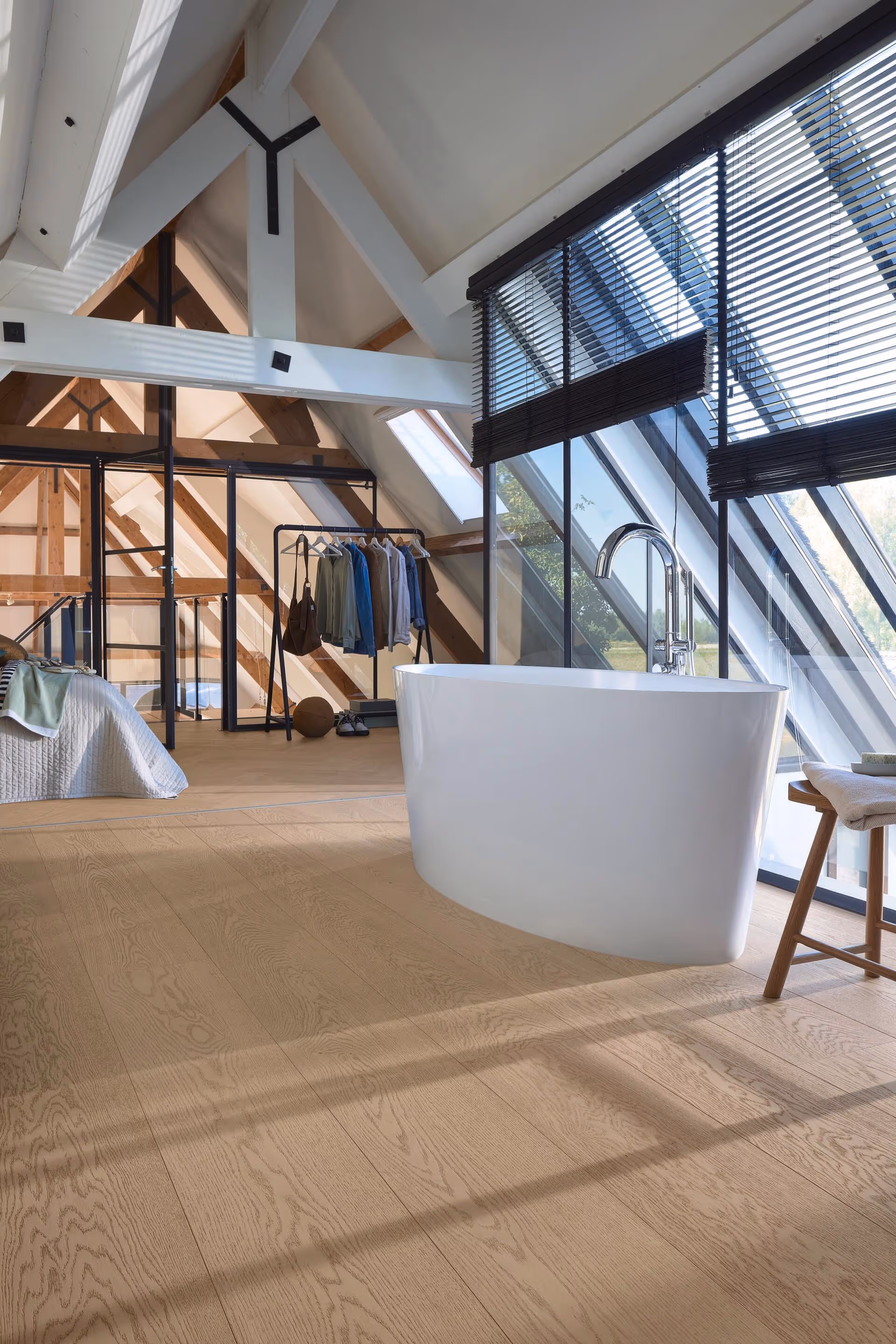Lame de parquet contrecollé MEISTER Lindura HS 500 chêne Classic oak sand grey 3