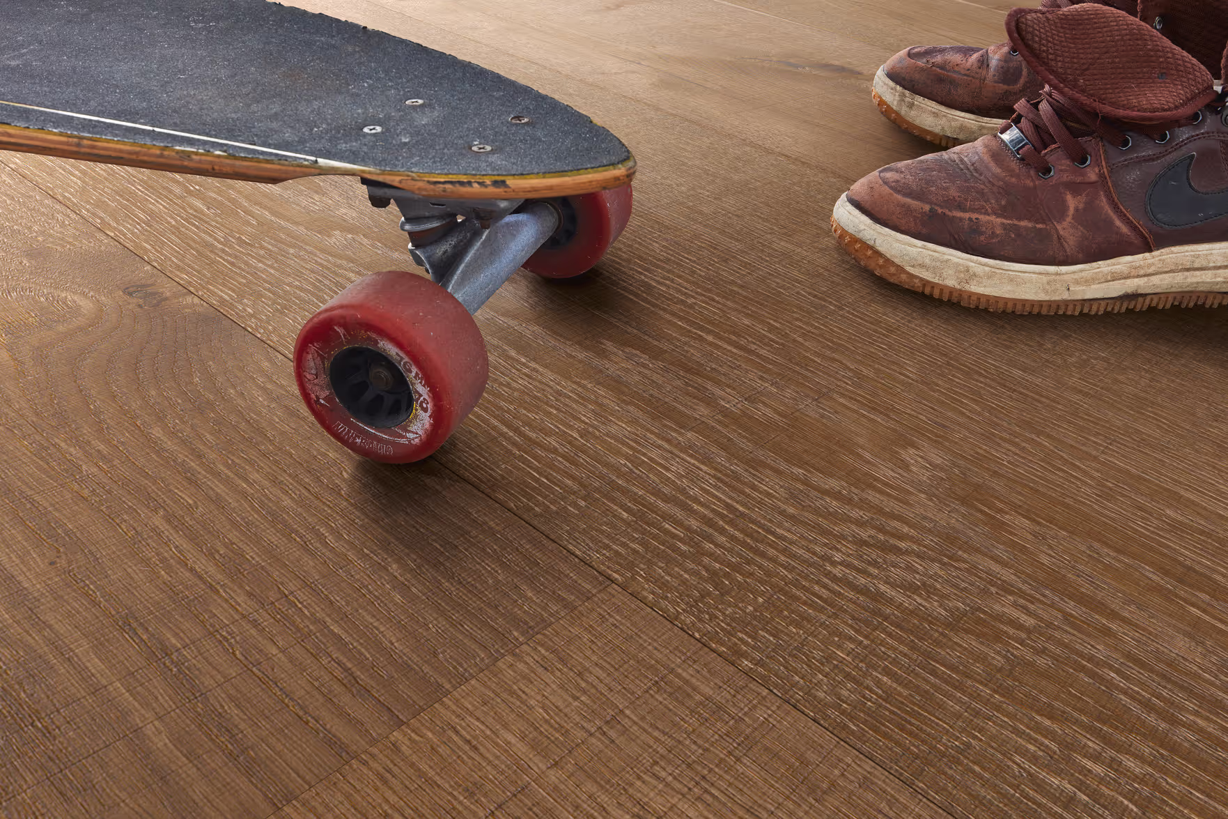 Lame de parquet contrecollé MEISTER Lindura HD 400 chêne Authentic olive grey oak 5